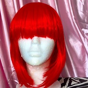 ❤️‍🔥Fiery red bob wig❤️‍🔥